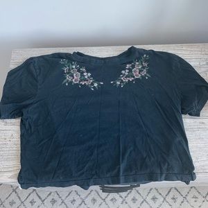 Adam Levine Boxy Crop Top